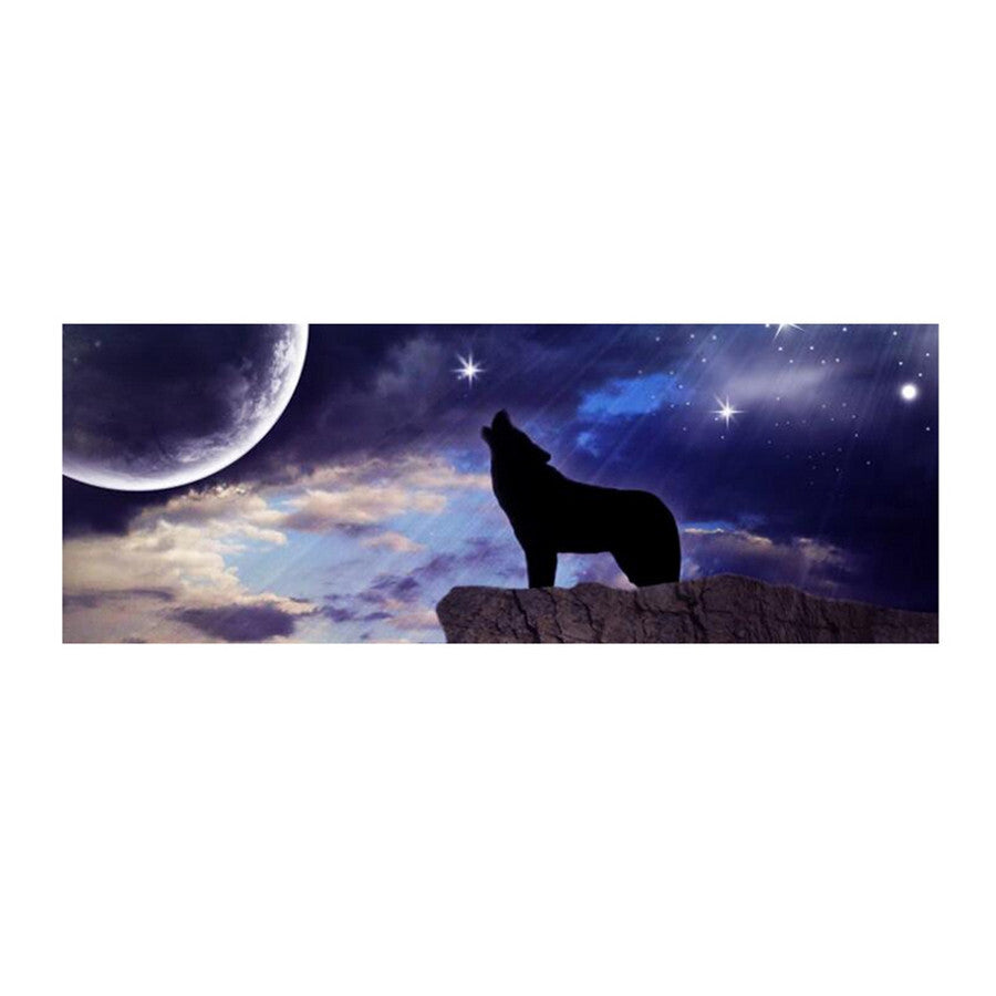 Rear Window Graphic Tint Decal Sticker Wolf Pattern Waterproof For Truck Suv Car