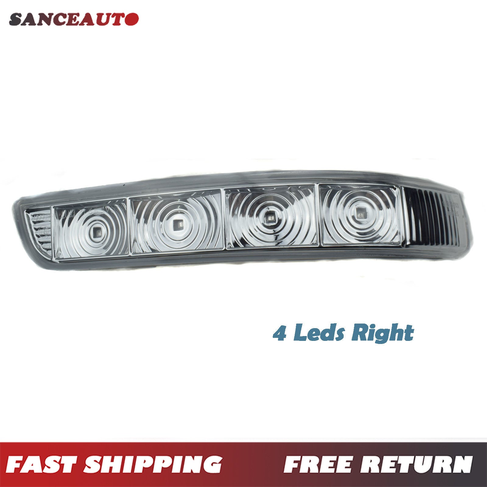 Right 4 LED exterior mirror turn signals applicable to for Kia Sorento XM 2009-2014 876232P000- n