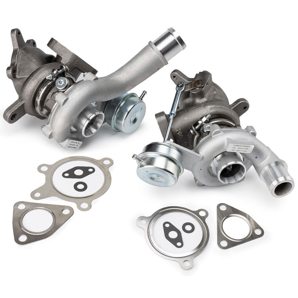 RHLH Turbo Turbocharger Set for Ford 10-19 Explorer Taurus for Lincoln MKS MKT 3.5L
