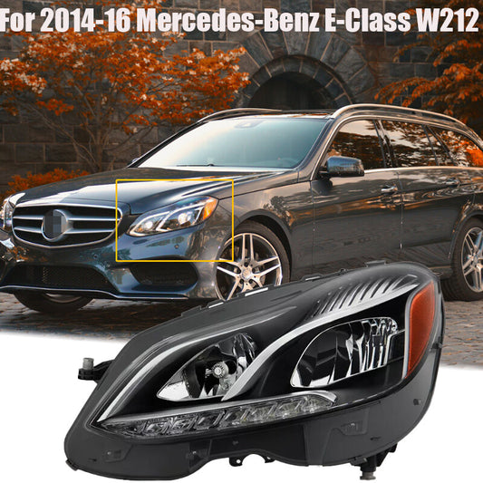 FULL LED Headlight LH Driver For 14-16 E-Class W212 Facelift Sedan n