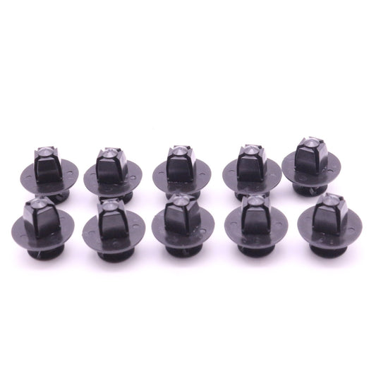 10 Pcs Nylon Mud Guard Clip Retainer for Mitsubishi Lancer for Outlander MR971764 Q
