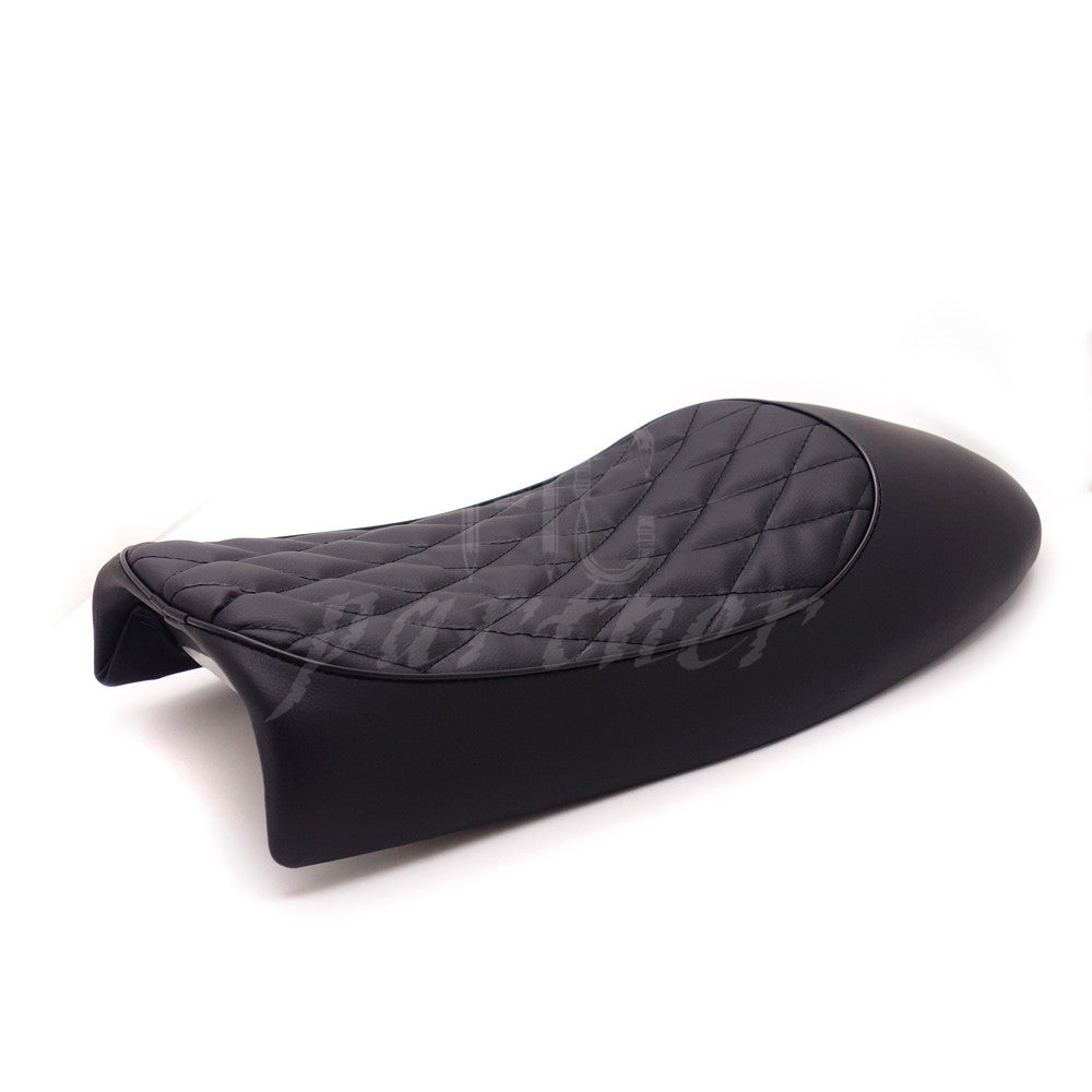 Black Diamond Hump Custom Cafe Racer for Seat Vintage Saddle for Honda CB350/450/750 Q