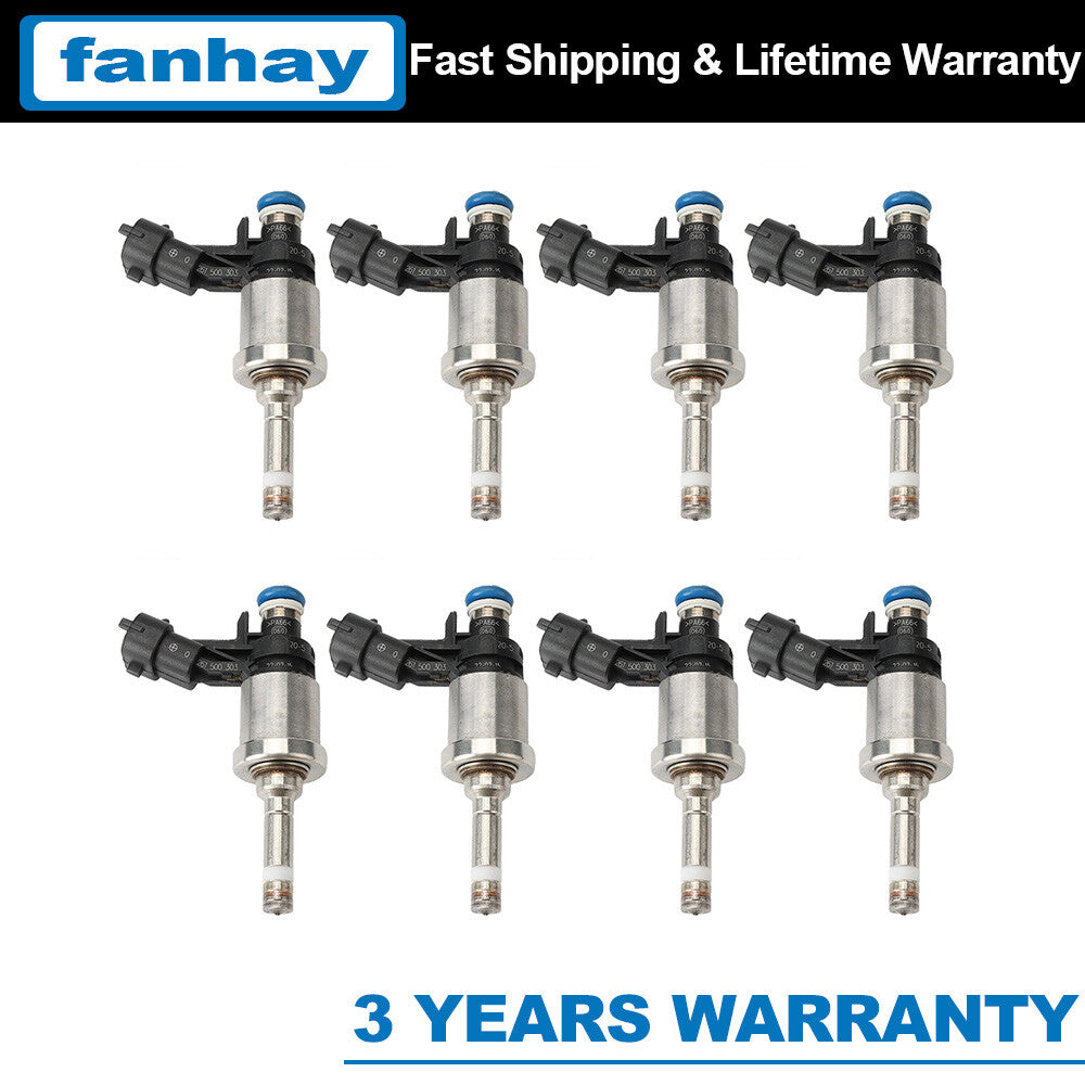 6PCS 12663380 For 12-17 for GMC for Chevy Traverse for Buick Enclave 3.6L Fuel Injectors