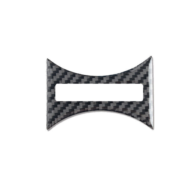 Carbon fiber car cup holder frame cover decorative sticker for A-Class, CLA, GLA 2013-18 n