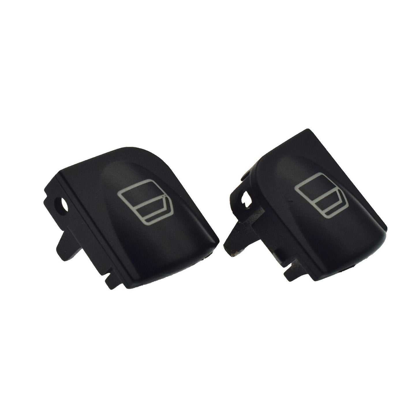 2-Pack Car Main Control Window Button Switch Covers for Mercedes W203 A2038210679- n
