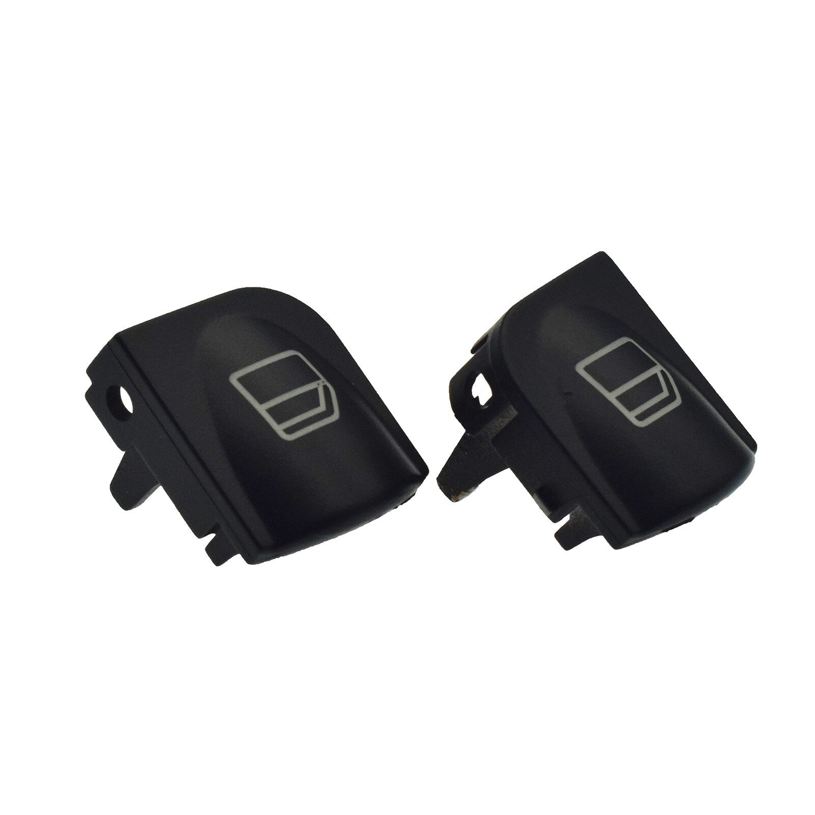 2-Pack Car Main Control Window Button Switch Covers for Mercedes W203 A2038210679- n
