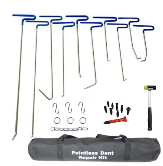 Paintless Dent Auto body Repair Removal Hail Damage Tool Set Car Repair Strong v