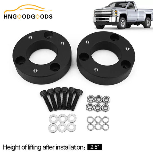 2.5-inch front leveling lift kit for 2007-2024 for Chevrolet Silverado for GMC for Sierra 1500