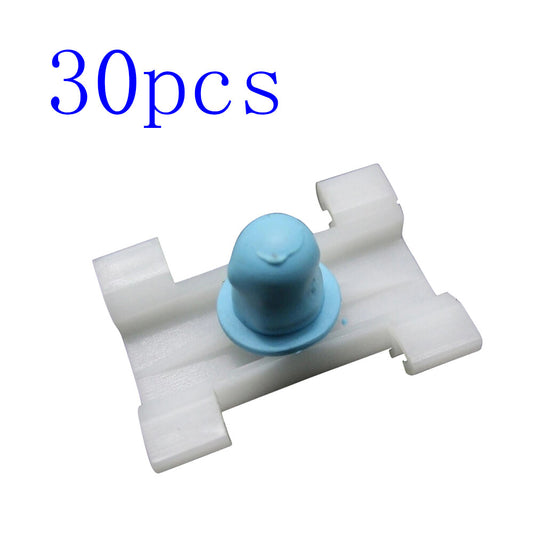 30x Door Fender Moulding Clip with Rubber Boot for E38 E39 528i 740i 51138166675