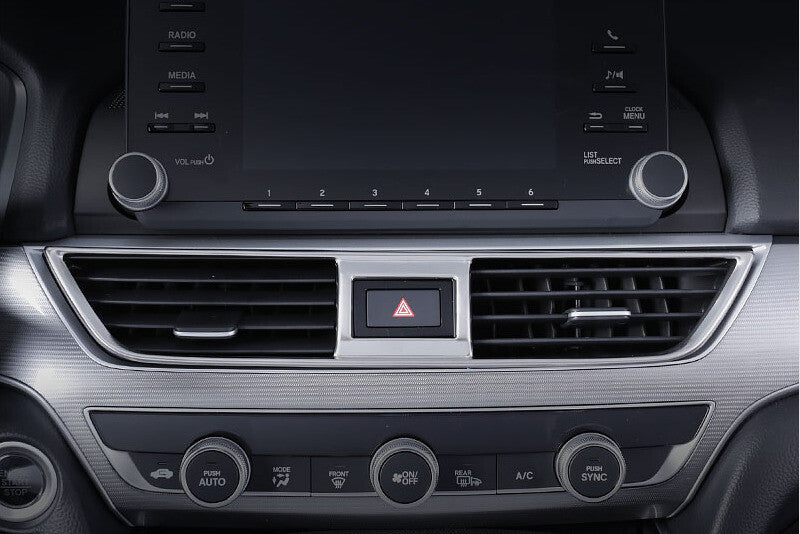 Middle Air Outlet Vent Cover Trim for Honda Accord 10TH 18-22 Silver Titanium