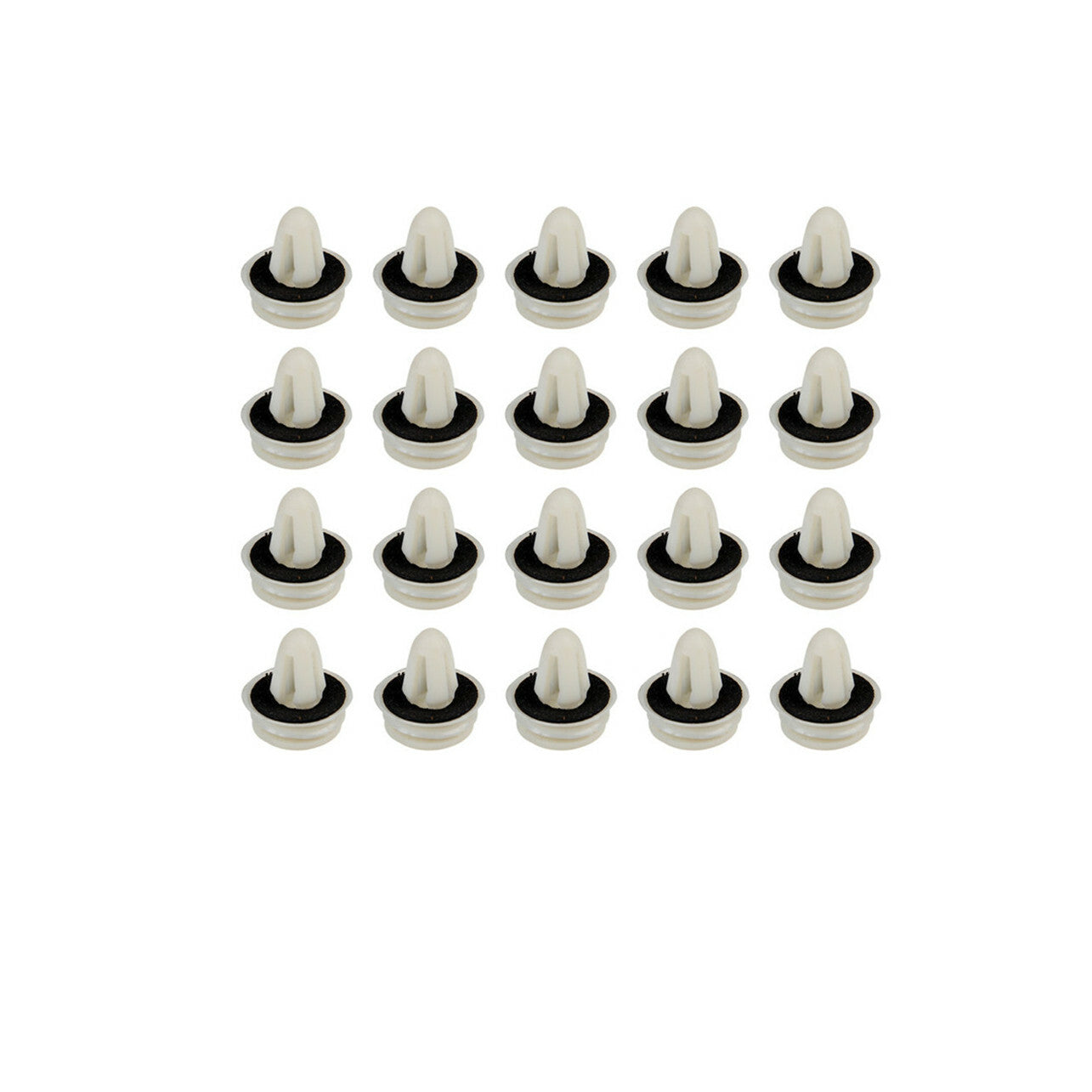 4 Pack Heavy-Duty Rubber Wheel Chocks¡ªNon-Slip, Reflective, with Nylon Rope 13829 A
