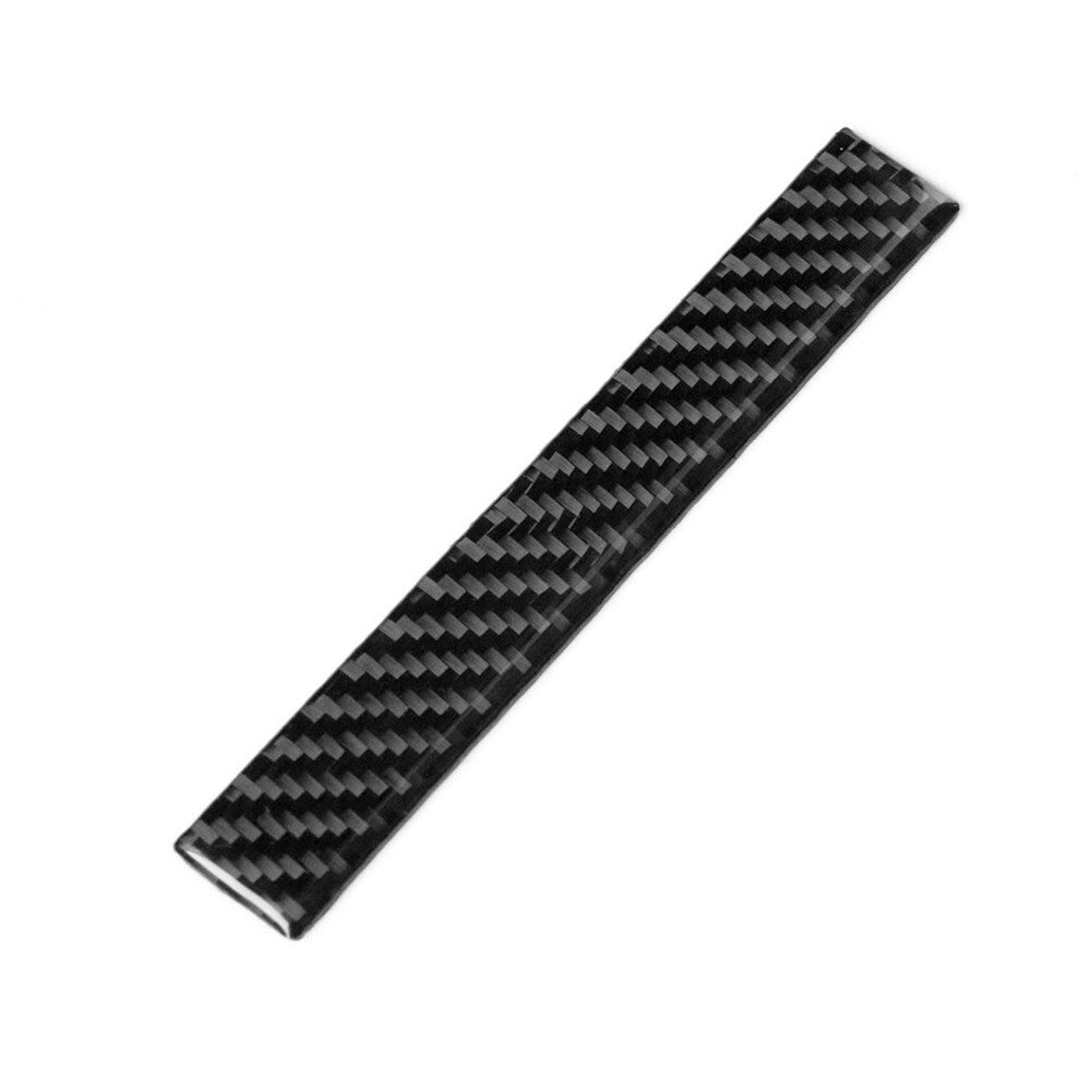 Red Carbon Fiber Manual Gear Shift Panel Cover Trim for Jeep Liberty 2008-2012 v