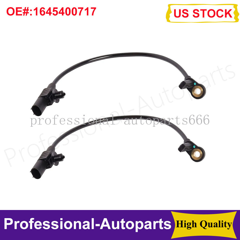 2Pcs Rear L+R ABS Wheel Speed Sensor for Mercedes-Benz ML350 GL450 GL320 ALS365