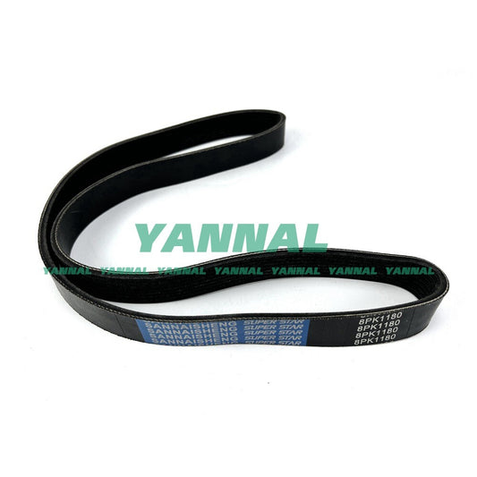 QSX15 alternator belt for excavator engine parts -