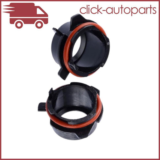 Qty 2 H7 HID Xenon Bulb Adapter Headlight Holder fits for BMW 5 Series E39 1997-2003 Q