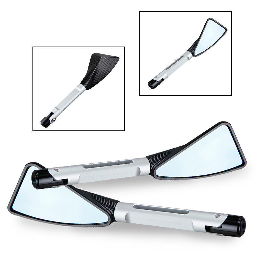 Fit for Suzuki 2001-2004 GSXR 1000 2001-2005 04 GSXR 600 L&R Rear View Side Mirrors Q