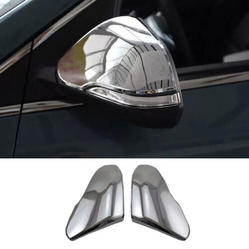 for Hyundai Sonata 2015-2019 Chrome Outer Rear View Side Door Mirror Cover Trims