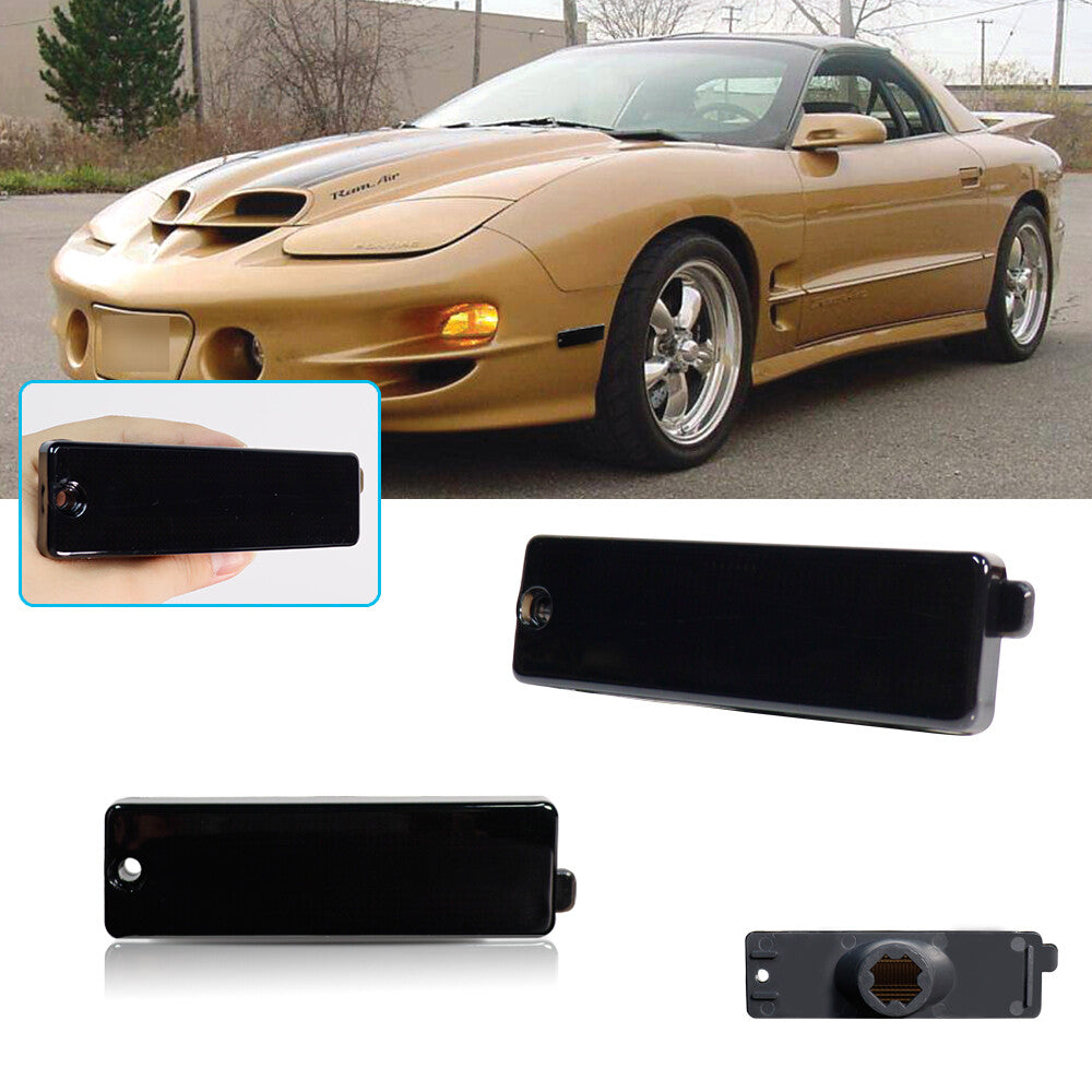 For 1998 - 2002 for Pontiac Firebird Front Bumper Side Marker Light Housing Kit - v