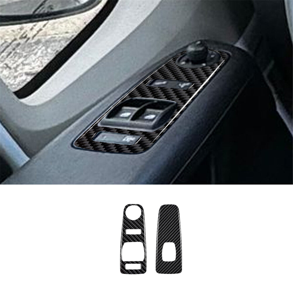 Carbon fiber style headlight switch button panel cover suitable for 22+for Mavericks- v