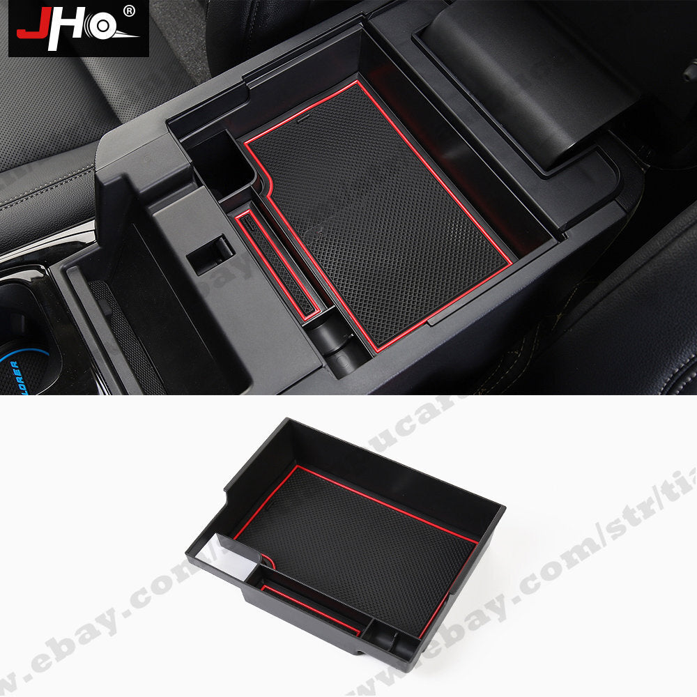 for 2020 for Ford Explorer Car Center Console Organizer Armrest Storage Box Tray US