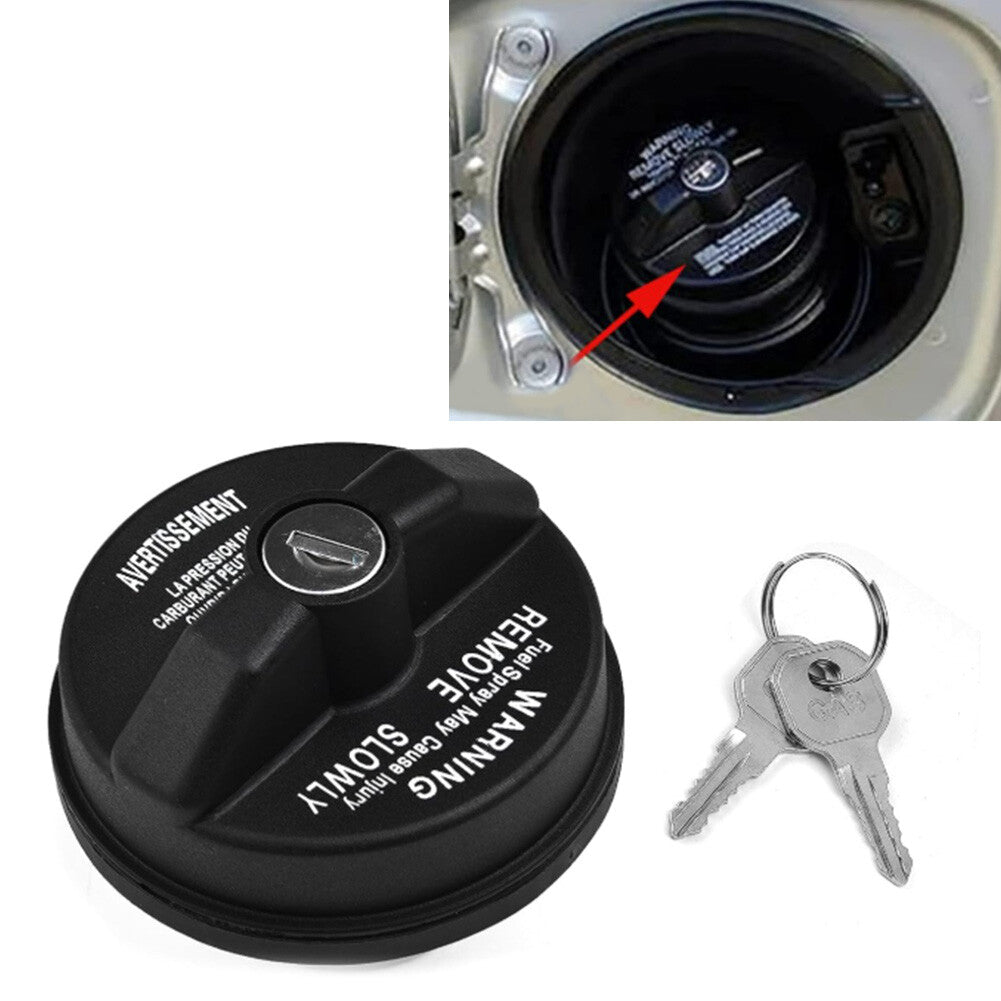 05278655AB Thread Locking Gas Fuel Cap W/2 KEY Fit 2001-2016 for Chrysler for Jeep for Dodge Q