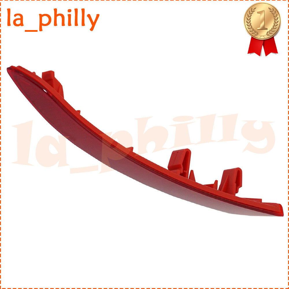 Fit for BMW X3 2018-2021 Right Rear Bumper Reflector Strip Cover Red 63147419928 Q