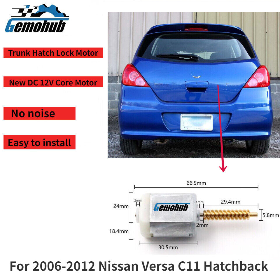 Electric Trunk Lock Latch Motor Repair For 2006-2012 for Nissan VERSA HATCHBACK