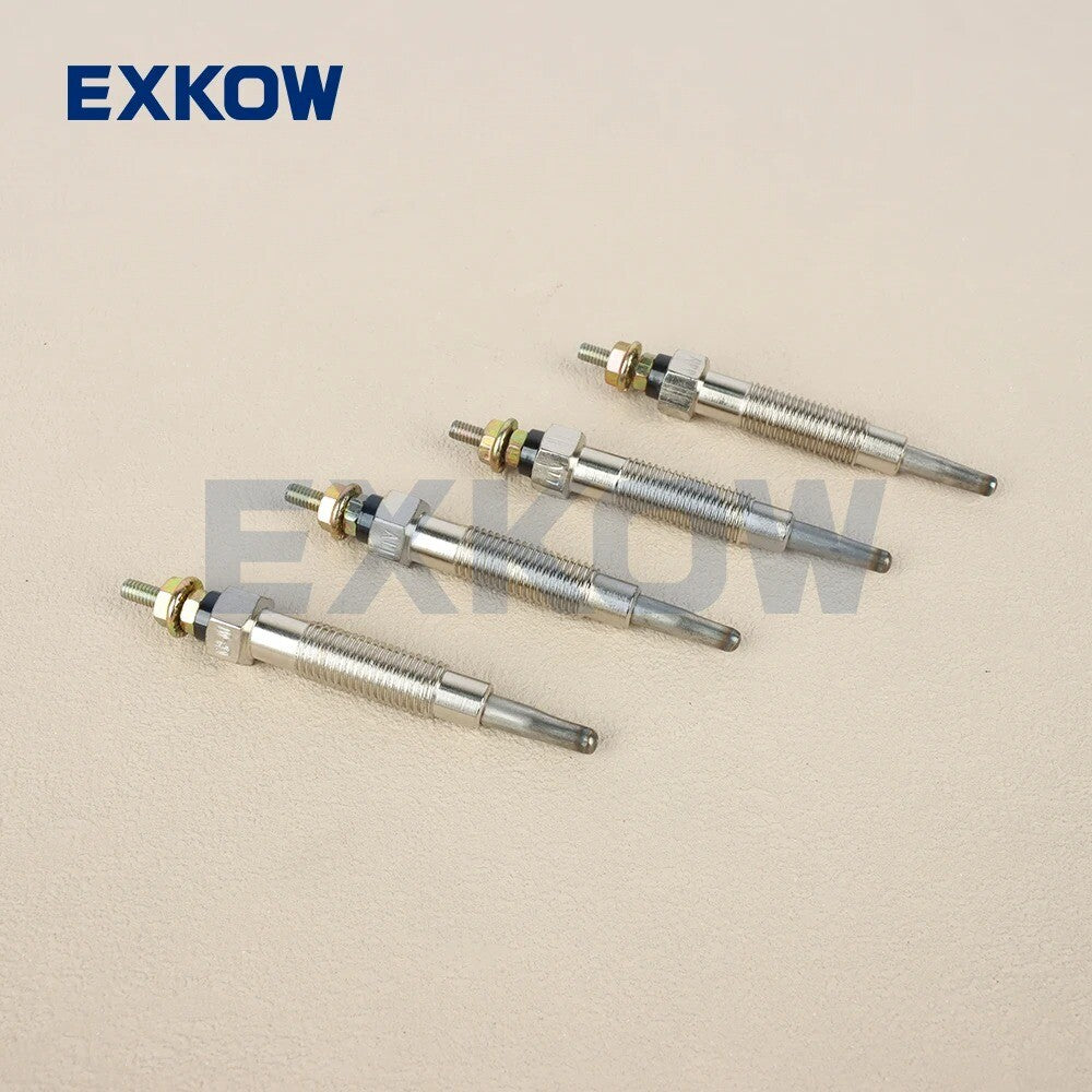 4X Glow Plug for Mitsubishi Pajero for Challenger L200 Triton 4D56 2.5L MR577131 Q