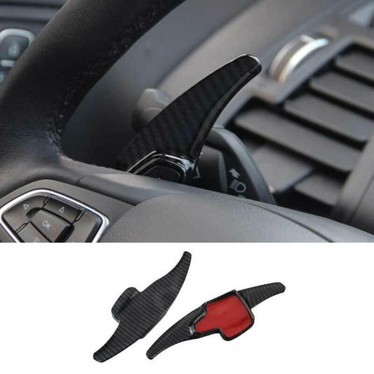 Carbon Fiber Steering Wheel Shift Paddle Shifter 2PCS for Ford Focus 2015-2018