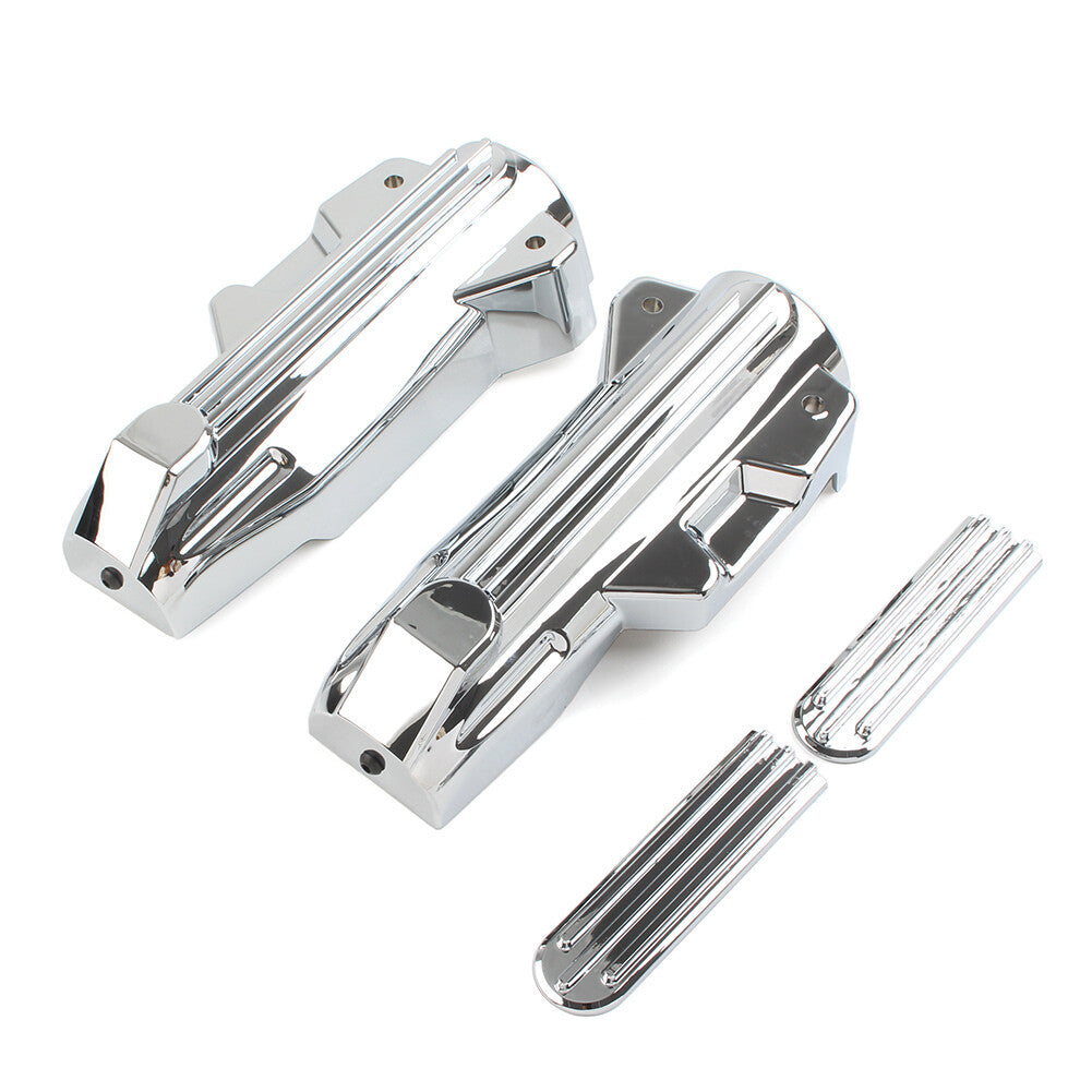 Upper Fork Slider Accents Lower Fork Covers for Harley Electra Street ABS Chrome Q