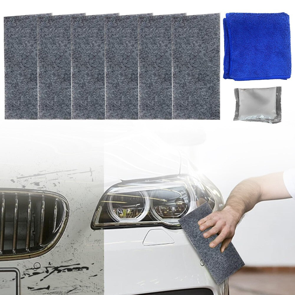 6PC Car Scratch Repair-Nano For Car Scratch Removal New With 1PC Cleaning Cloth v