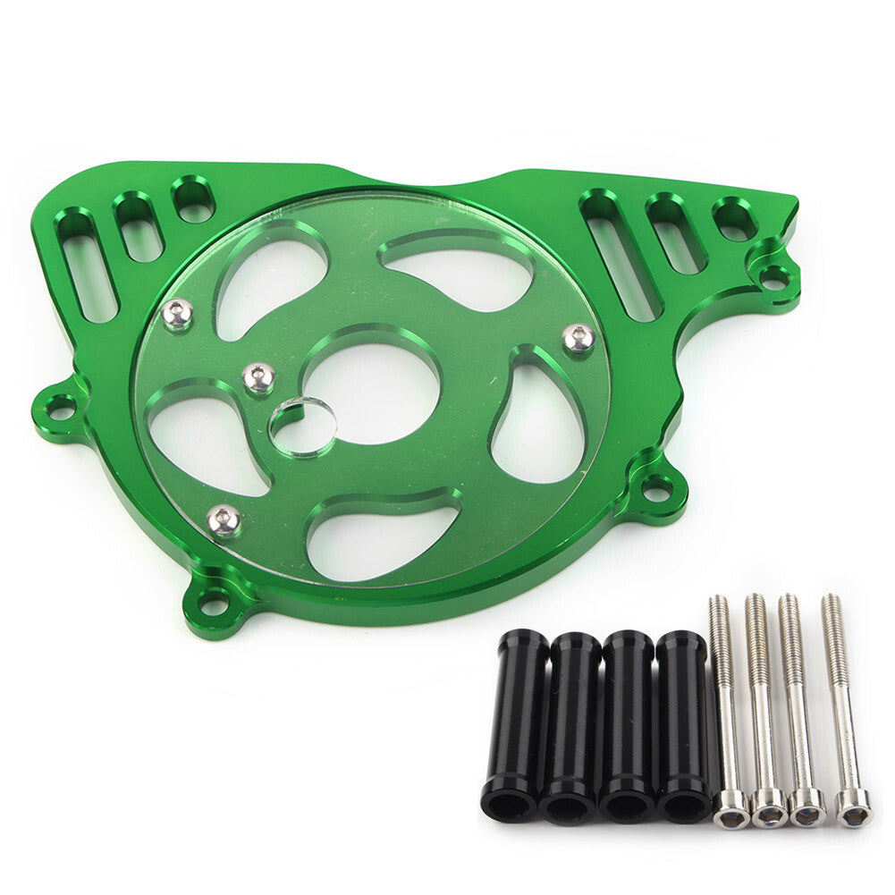 for Kawasaki Z1000 2010-2021 Green Engine Sprocket Cover Chain Guard Protector Q