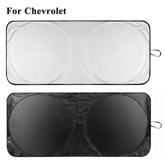 for Chevrolet Accessories Car Windshield Sun Shade UV Block Foldable Cover Visor