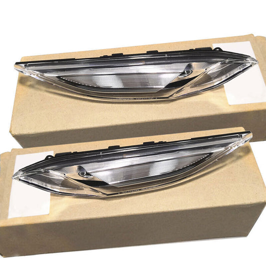 Pair Clear Indicator Lamp Side Marker Light Body Fit for Cayenne 2011-14 n
