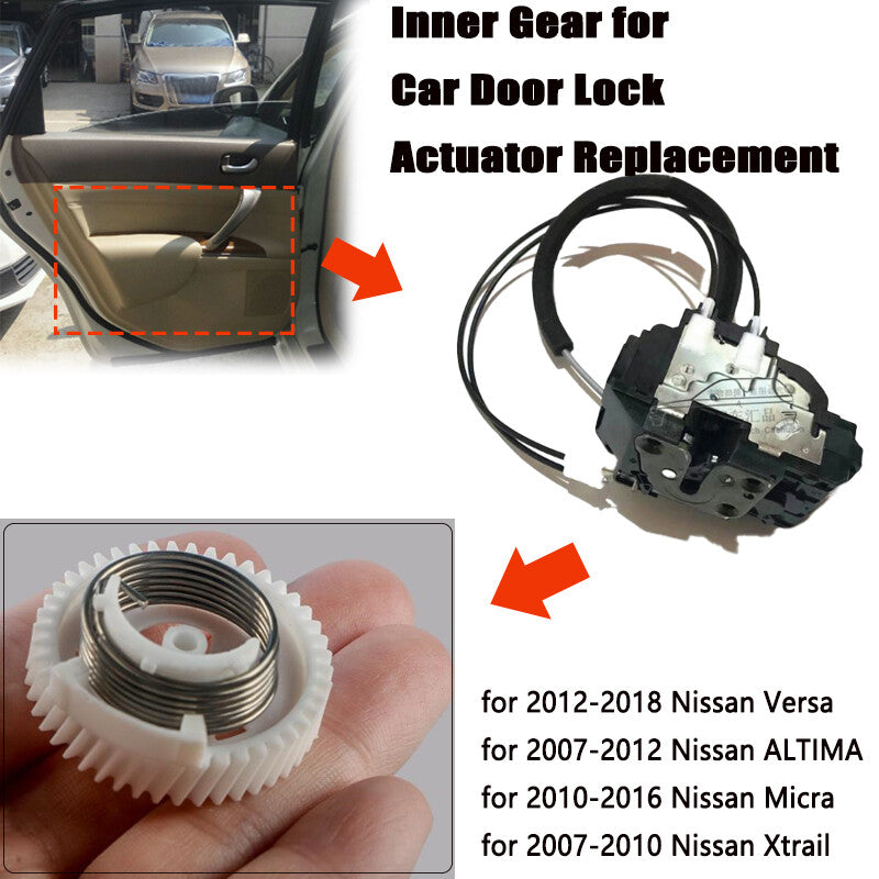 for 2013-2018 for Nissan Tiida 2008-2019 Murano Car Door Lock Latch Actuator Gear