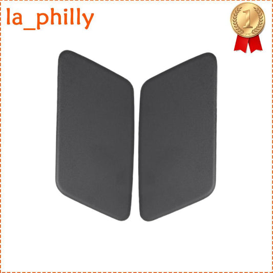 2 X Unpainted Front Headlamp Washer Cover Cap Left  Right for Jaguar for XF 2016-20 Q