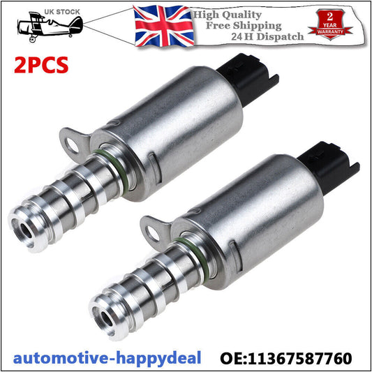 2X Control Solenoid Vanos Variable Valve for BMW R56 R57 R58 R59 R60 for Mini Cooper
