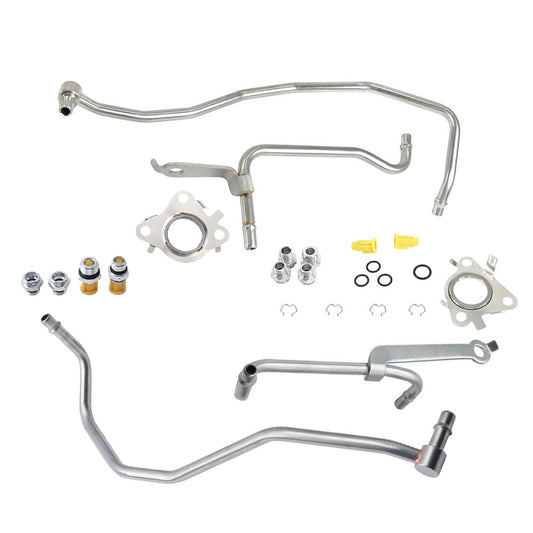 926-186 926-187 Turbo Coolant Line Kit Right Left for Ford F150 Transit 150 250