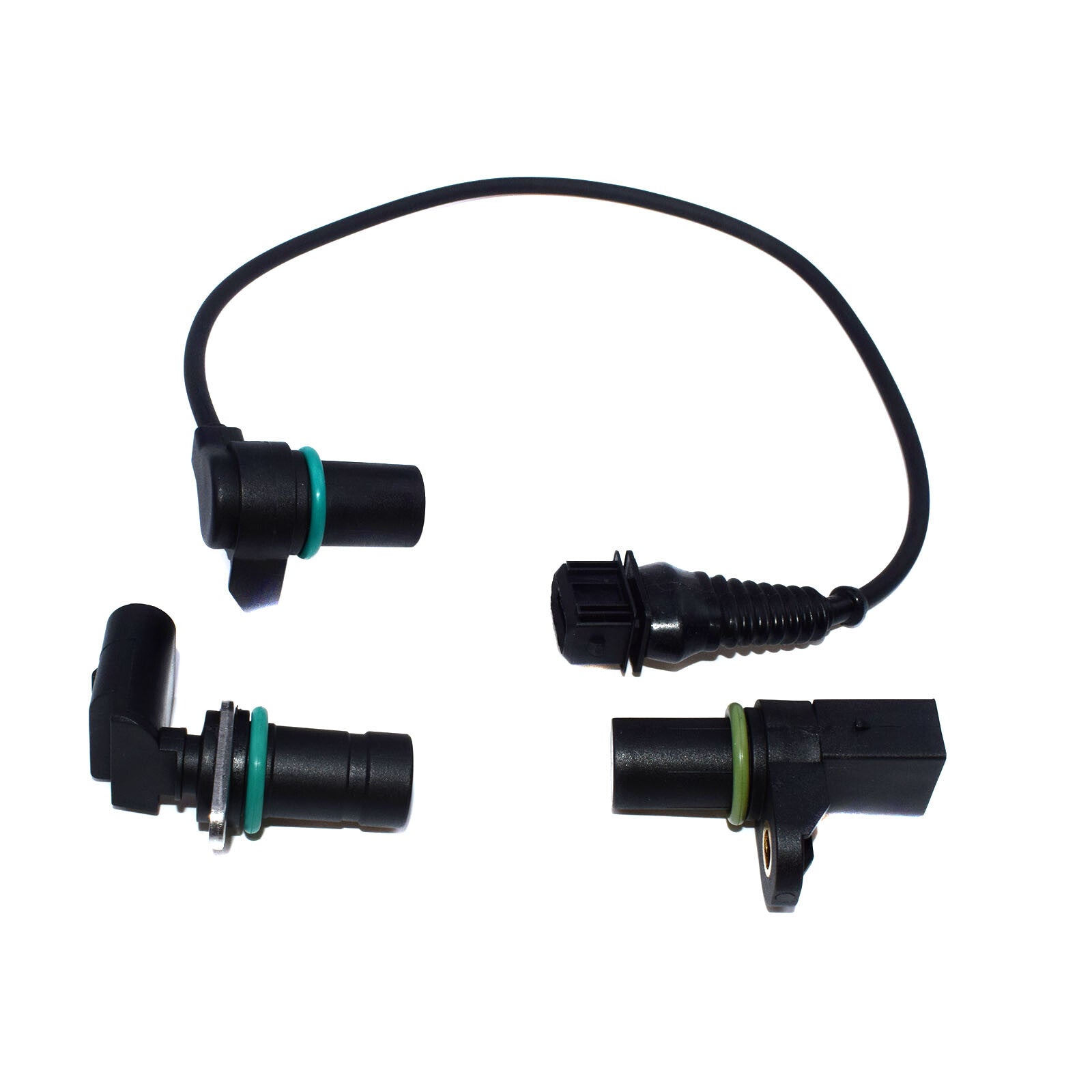 3-piece engine camshaft and crankshaft position sensor for 12141709616 New - v