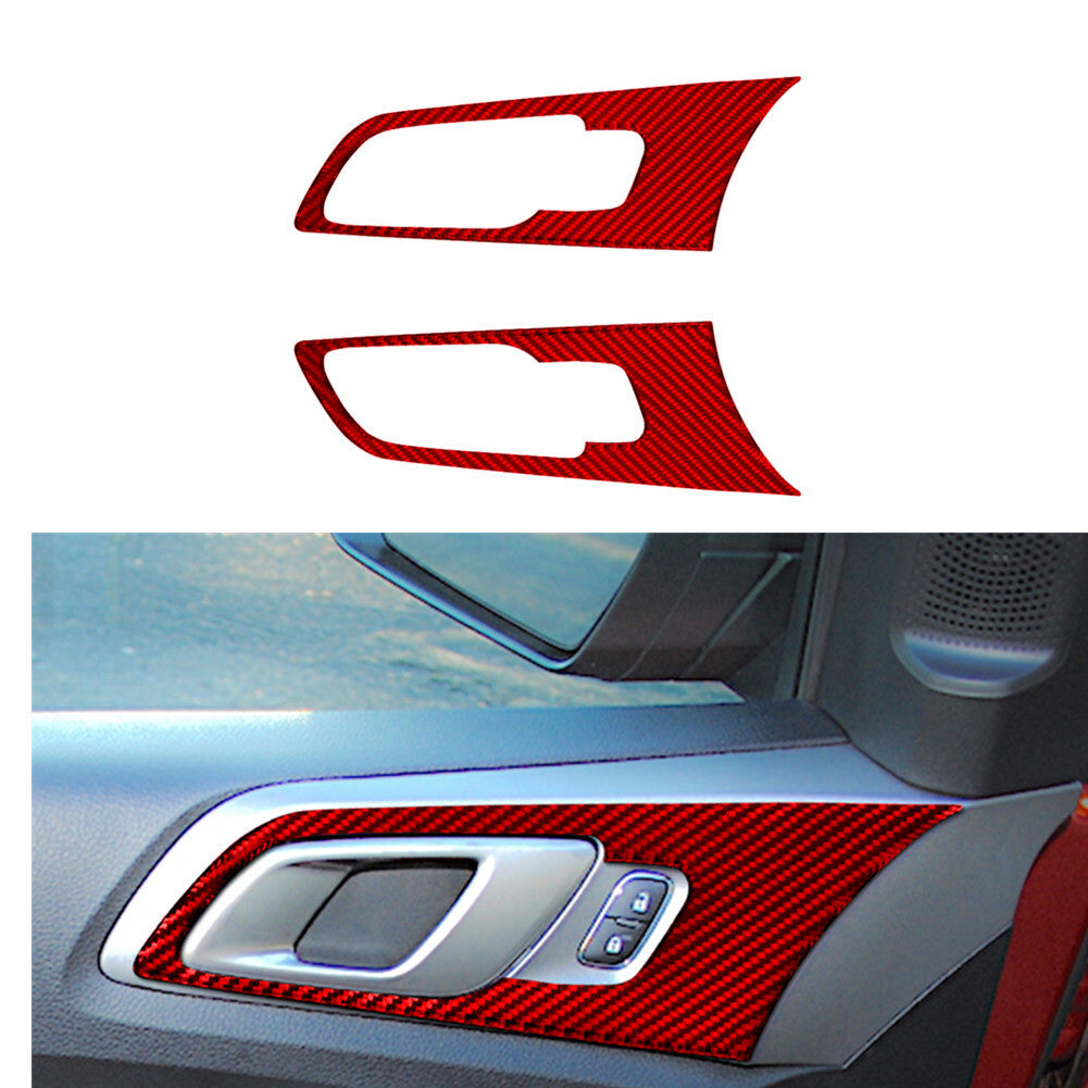 for Honda Accord 10Th 2018 - 2022 Polished Red Interior Dashboard Vent Trim- v