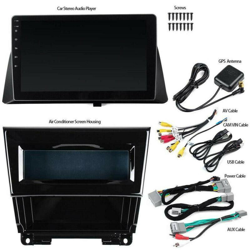 Android 10.1 Car Radio Multimedia Video Player Navigation GPS For 08-13 Accord