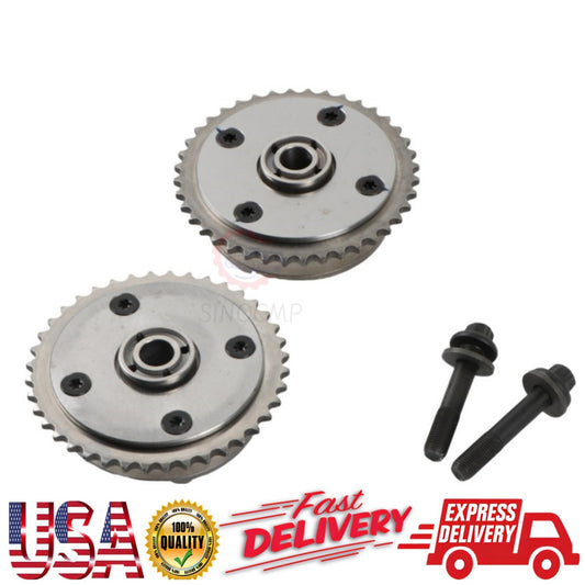 2x Intake Exhaust Camshaft Phaser VVT Gear Bolts 11367536085 For 07-16 Cooper