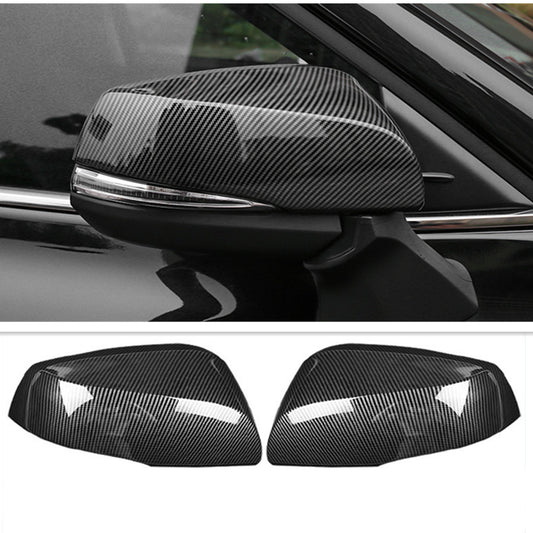 Fit for Tacoma 2016-2023 Carbon Fiber Rearview Mirror Cover Trim v