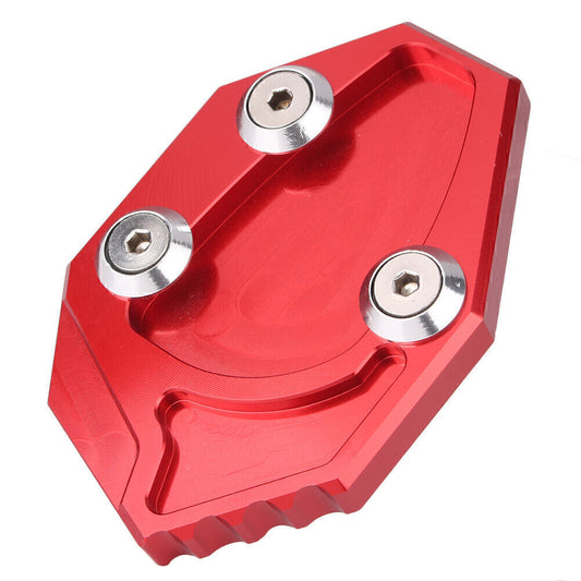 Motor Kickstand Side Stand Pad Fit for Kawasaki GTR1400 2008-2011 ZX-4R 2011 12 RED