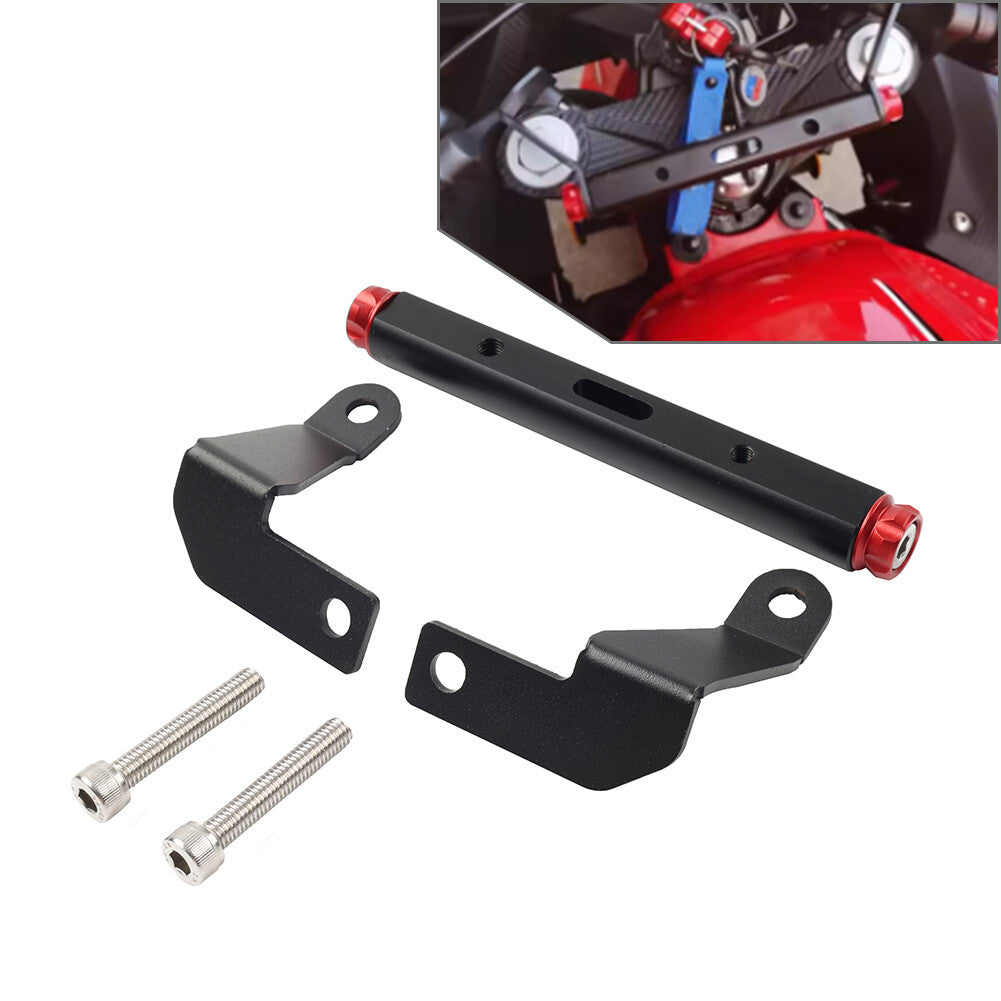 Balance Bar Navigation Bracket Extension Black  Red for Honda CBR400R CBR500R