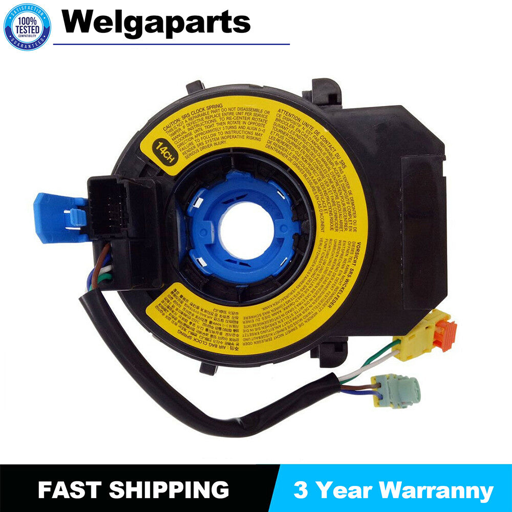 1X Clock Spring Fits for Hyundai 2009-2015 Sonata 2011-2013 for Elantra 93490-3Q120