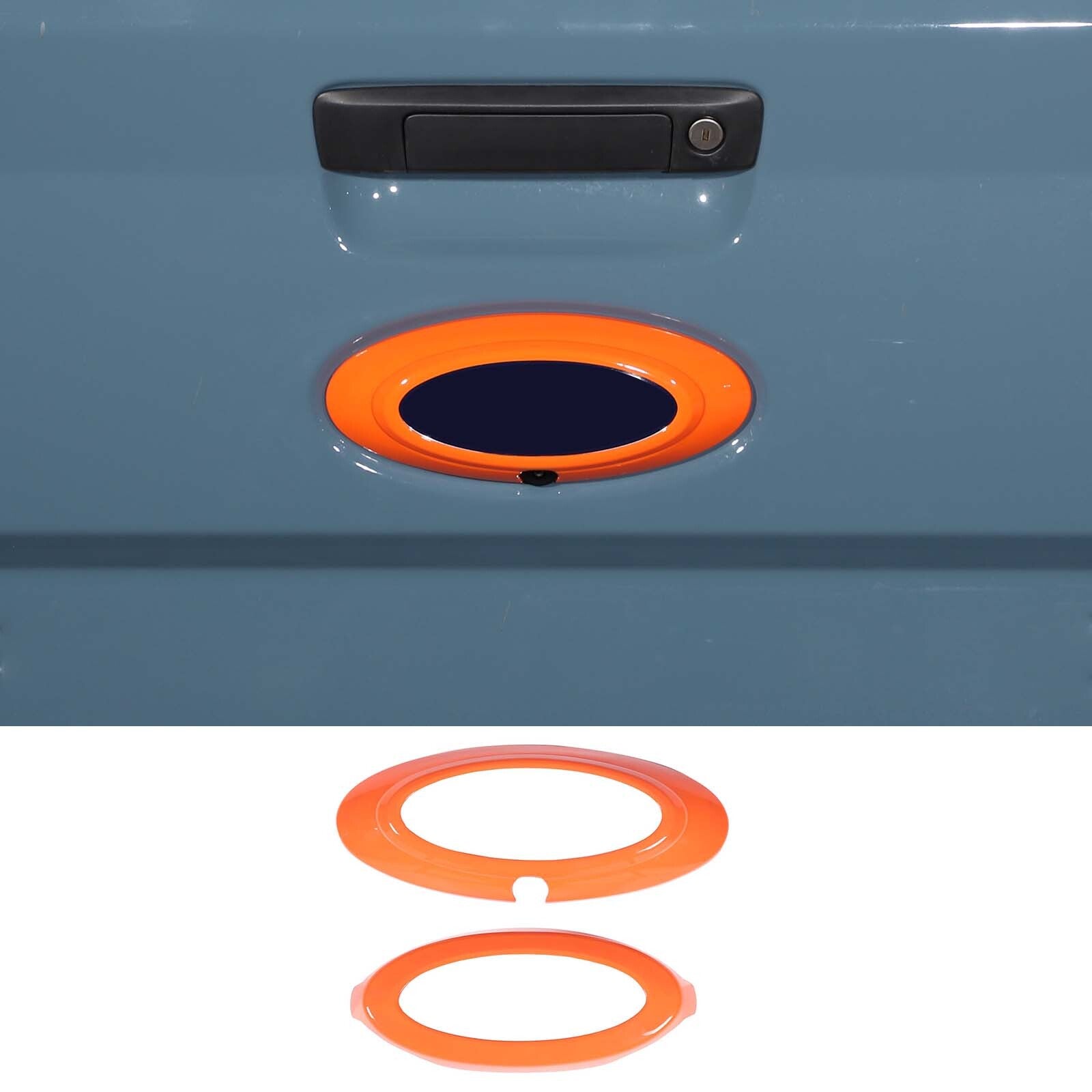 carbon fiber internal AC mode button frame for Honda Pilot 2015-2022 .
