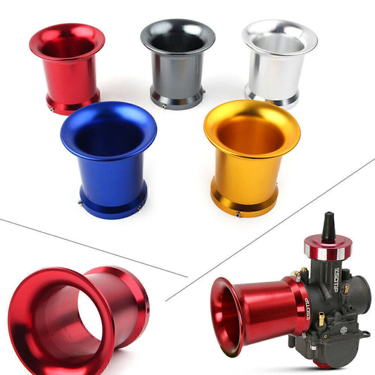 For PWK 32/34mm 55mm Carburetor Air Filter Velocity Stacks Wind Horn Cup Q