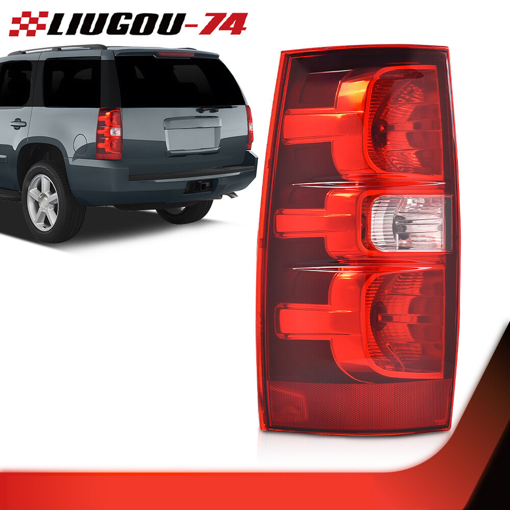 Tail Light Fits 07-14 for Tahoe Suburban 1500 Driver Side with Bulb - v