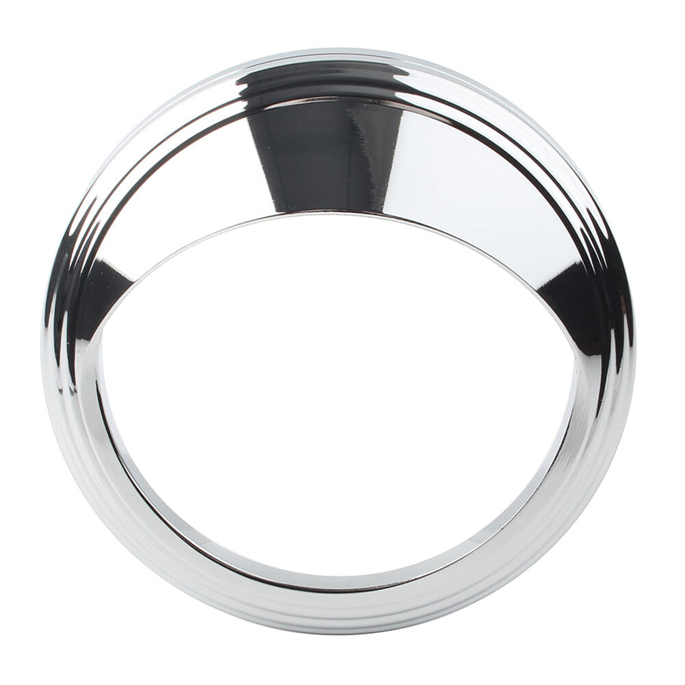 Chrome Speedometer Trim Ring Visor Fit for Harley Road King Softail Wide Glide Q
